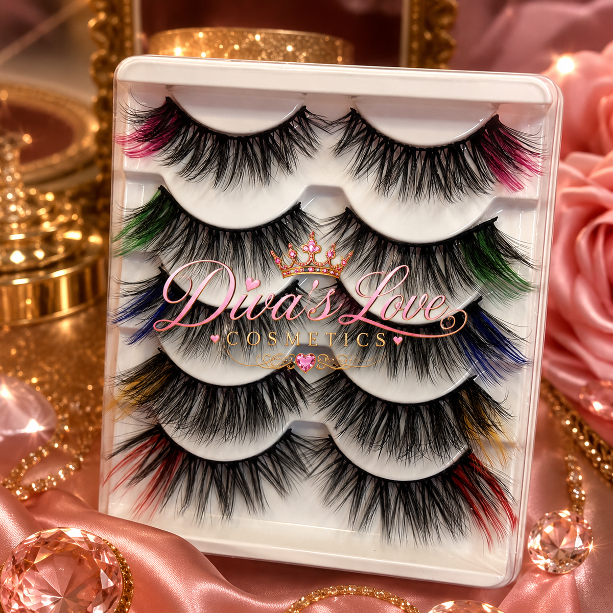 Diva's Love Cosmetics Colorful Lash Collection