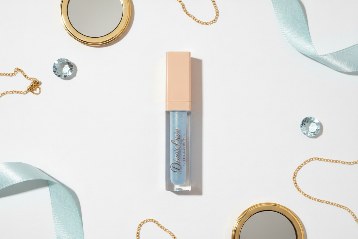 Diva's Sky Light Blue Flatlay