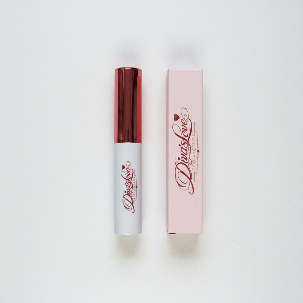 Diva's Love Eyelash Glue white background studio shot